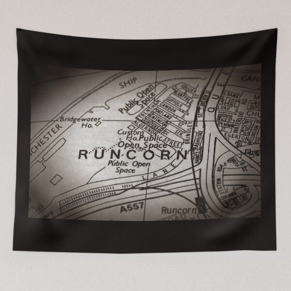 Item preview, Runcorn, Halton, Cheshire, Mapped designed and sold by Local gifts from HotpixUK .