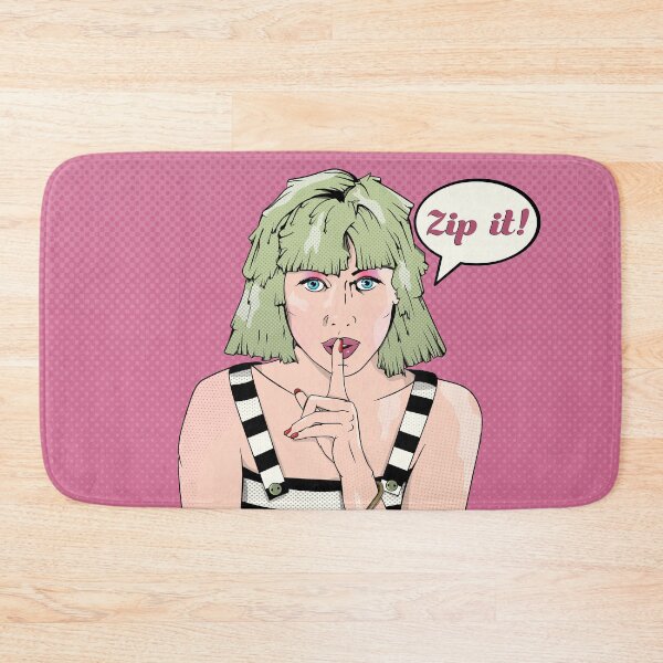 Item preview, Zip It Retro Poster designed and sold by piedaydesigns.