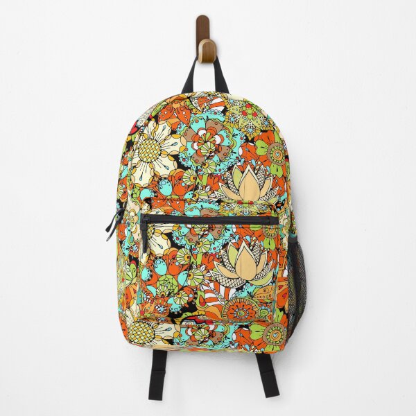 Item preview, colorful flowers pattern designed and sold by crazy merchs.