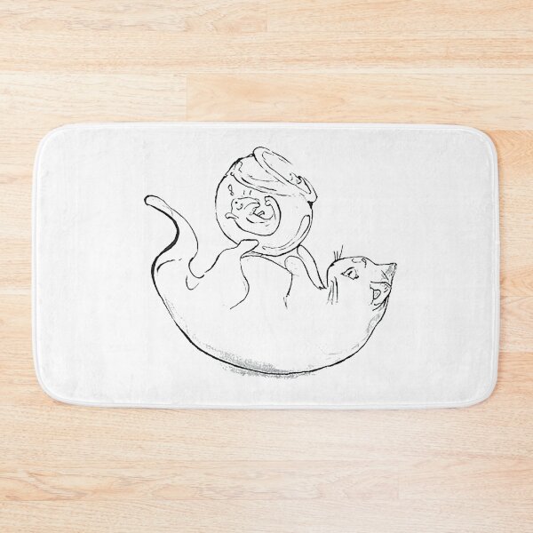 Item preview, Kitty Mischief — Fish Bowl designed and sold by CatAri.