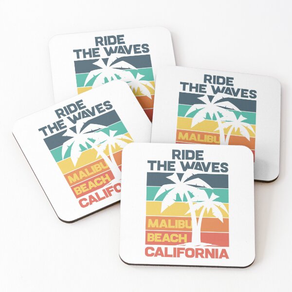 Item preview, Ride The Waves - Malibu Beach, California designed and sold by Sinfamous.