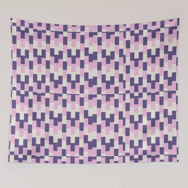 Item preview, Pink Brick Purple Brick White Brick designed and sold by bxbrix.