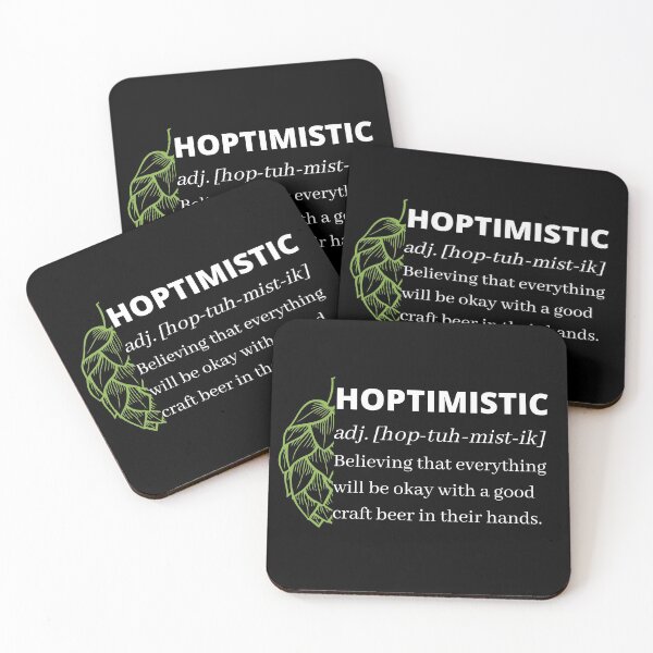 Item preview, Hoptimistic Dictionary Definition. Funny Beer Gifts. designed and sold by Murraysworkout.