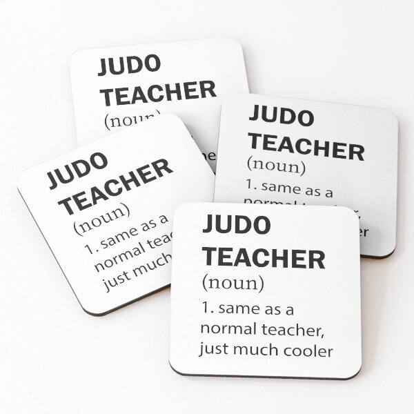 Item preview, funny judo teacher definition designed and sold by PRINTED ..