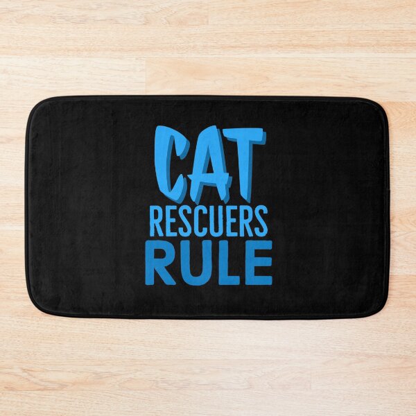 Item preview, Cat Rescuers Rule designed and sold by Brat-Cat-Shirts.