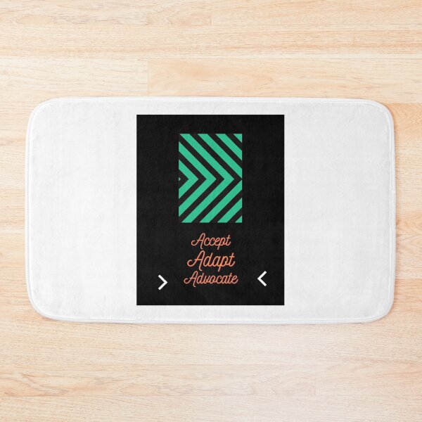 Item preview, Accept Adapt Advocate designed and sold by Azar Awan.