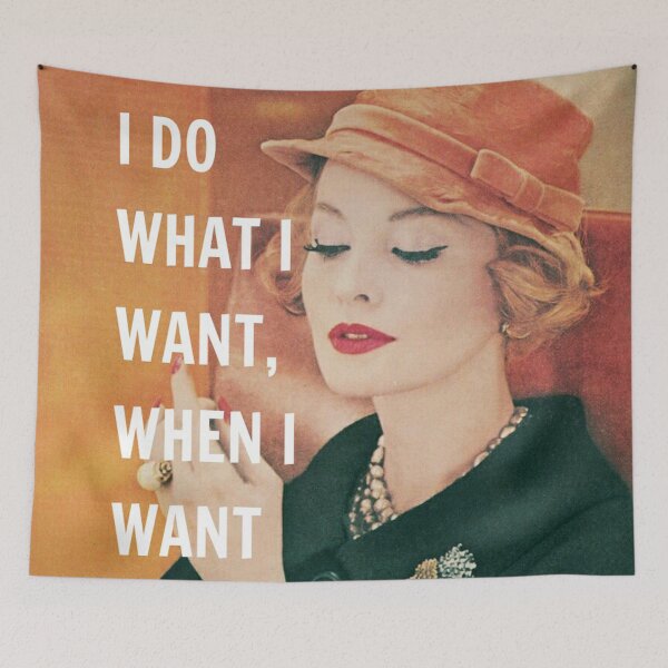 Item preview, I Do What I Want Quote designed and sold by Natalie Ricker.