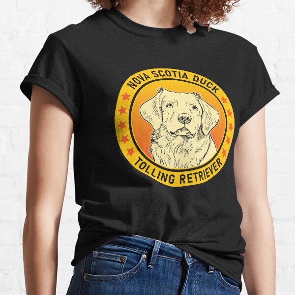 Nova Scotia Duck Tolling Retriever Dog Portrait  Classic T-Shirt