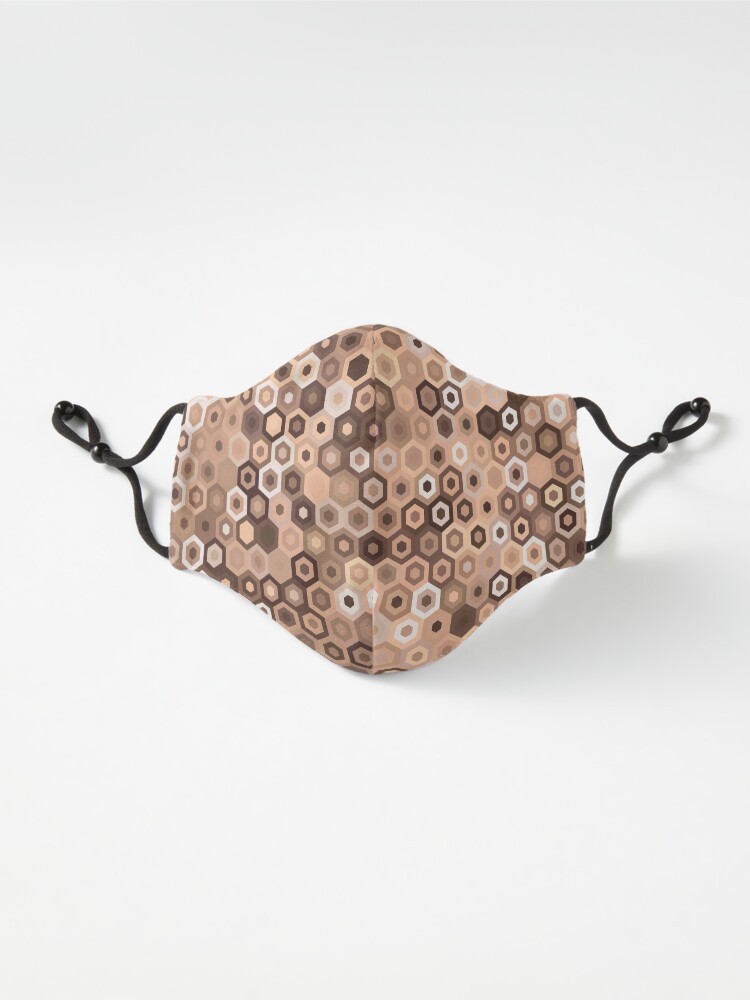 Alternate view of Chocolate Hex Dazzle Mask