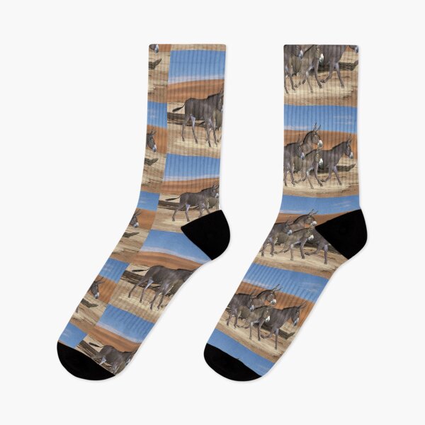 Item preview, Herd of Desert Donkeys designed and sold by LoneAngel.