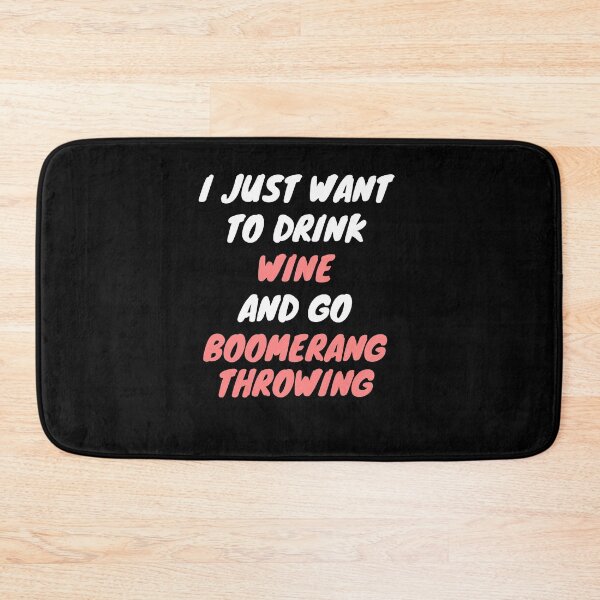 Item preview, Wine and boomerangs designed and sold by SnowballStep.