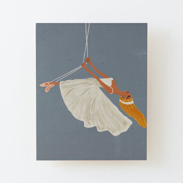 Bette Wood Mounted Print