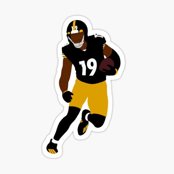 JuJu Smith-Schuster Pittsburgh Steelers #19 Name & Number Jersey Shirt –  Sports Fanz