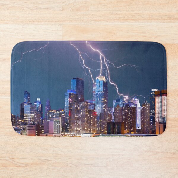 Item preview, Big Storm Lightning near New York City designed and sold by WichitaClothing.