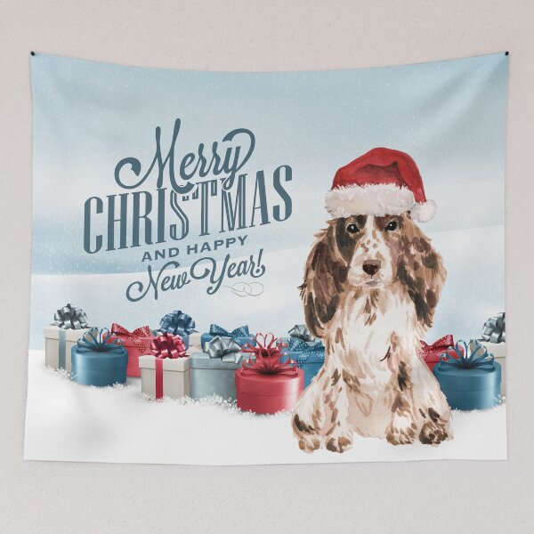 Item preview, Christmas Cocker Spaniel - Holydays designed and sold by tagadog.