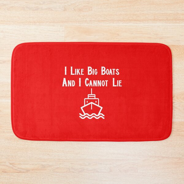 Item preview, I Like Big Boats and I Cannot Lie designed and sold by Coolshirts262.