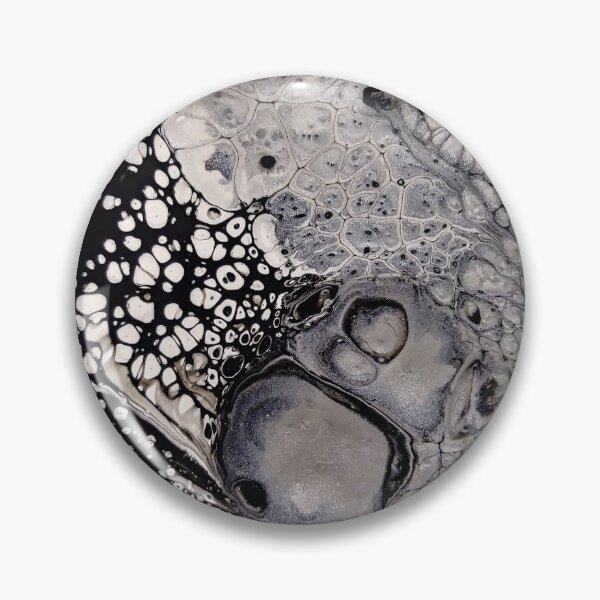 Item preview, Verter abstracto blanco negro y plata designed and sold by Jennykies.