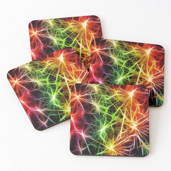 Item preview, Psychedelic Nerves - Trippy Nervous System Cells designed and sold by StephenMollie.