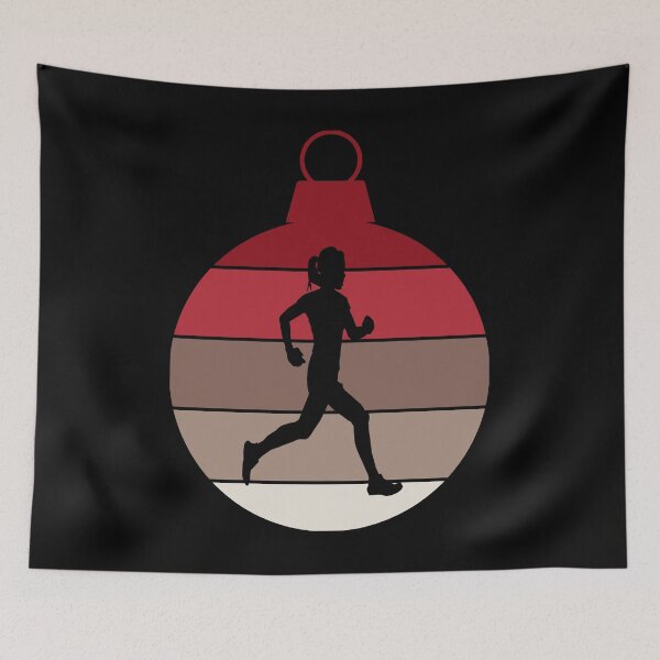 Item preview, Christmas Ornament - Woman Runner designed and sold by HeatherPore.