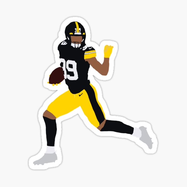 Minkah Fitzpatrick Steelers Interception waving Sticker