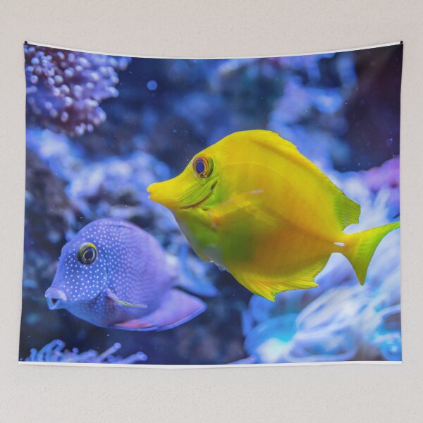 Item preview, Yellow Tang Swimming Ocean Reef Sea designed and sold by WichitaClothing.