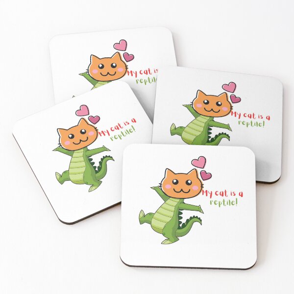Item preview, My Cat is a Reptile! designed and sold by Fools-and-Fools.