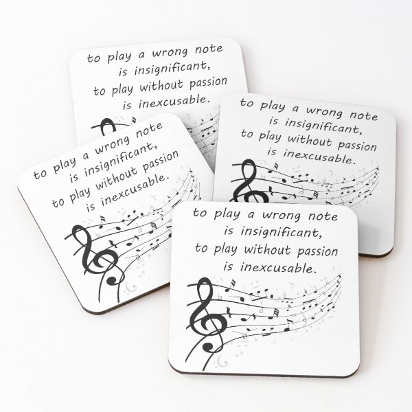 Item preview, inspirational music quote designed and sold by PRINTED ..