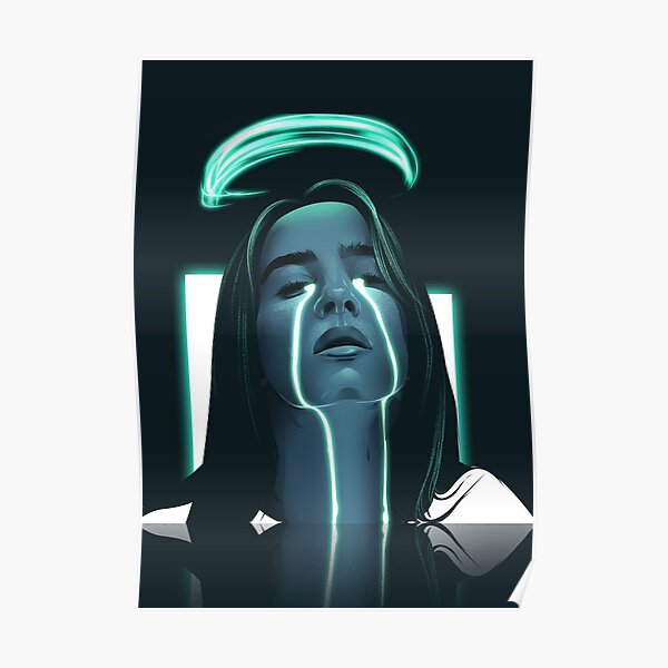 Hermosa billie eilis Póster