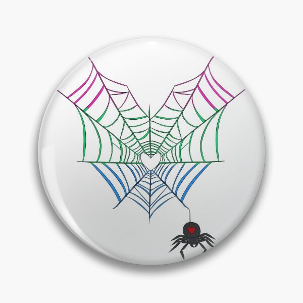 Item preview, Polysexyal Spider Heart designed and sold by Wing-Dingy.