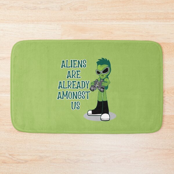 Item preview, ALIENS ARE ALREADY AMONGST US - CARTOON ALIEN DESIGN  designed and sold by Iskybibblle.