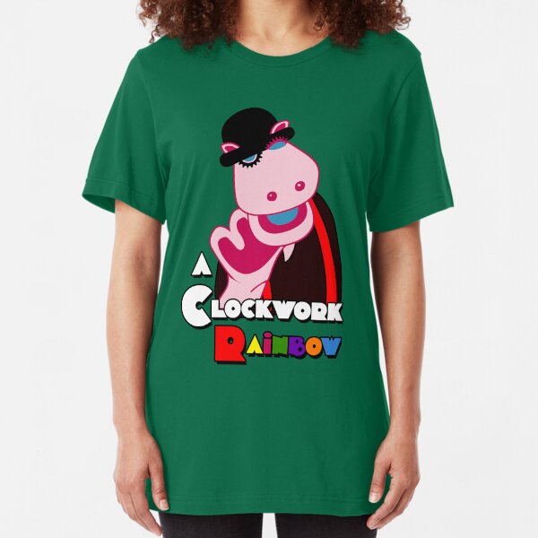 Camiseta Naranja Mecánica Película Retro para hombre S-5XL clásico de culto