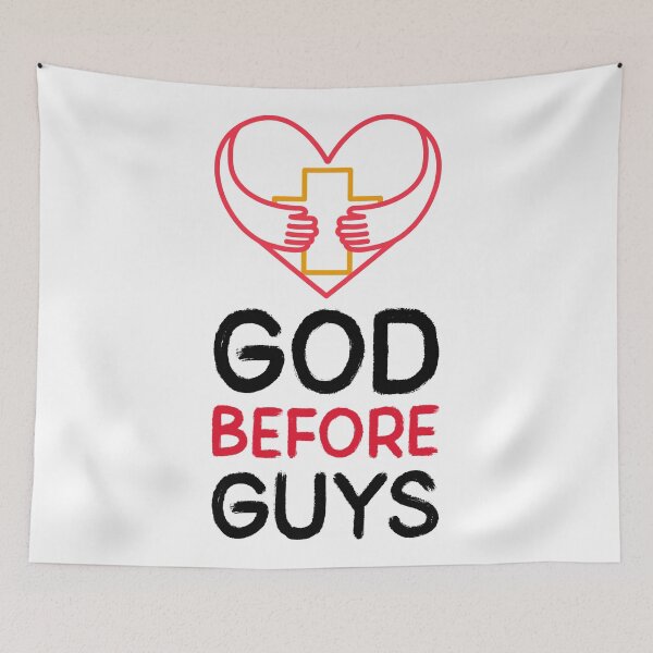Item preview, God Before Guys, Put God First designed and sold by bugtalk.