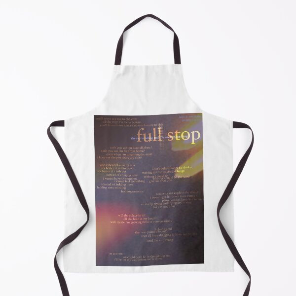 Item preview, full stop - love is not dying jeremy zucker typographic designed and sold by hilariffic.