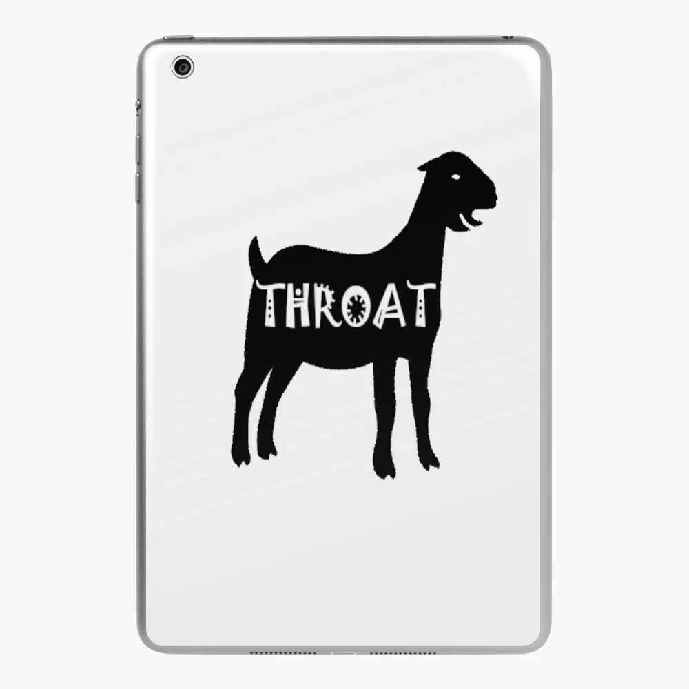 Throat Goat | iPad Case & Skin