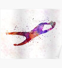 soccer football player goalkeeper young man 01 Poster