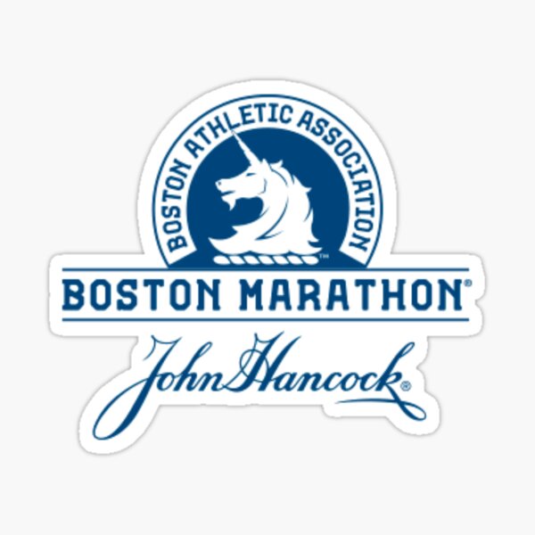 Boston Marathon Sticker
