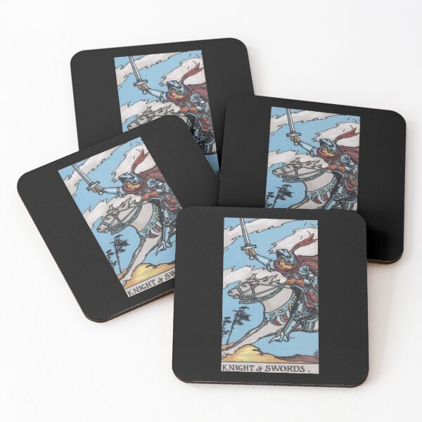 Item preview, Rider-Waite Tarot, Knight of Swords designed and sold by kushynight.