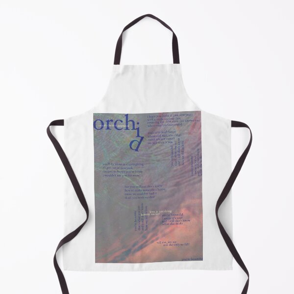 Item preview, orchid - love is not dying jeremy zucker typographic designed and sold by hilariffic.