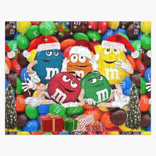 M&M Crew Christmas Jigsaw Puzzle