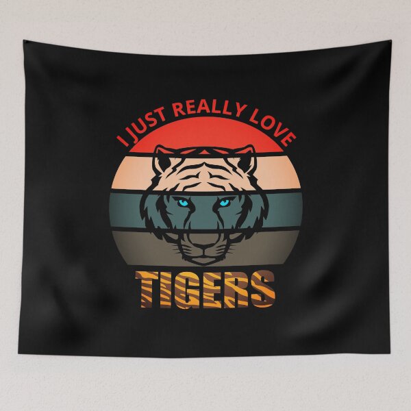Item preview, I Just Really Love Tigers designed and sold by Cute  Pawz.