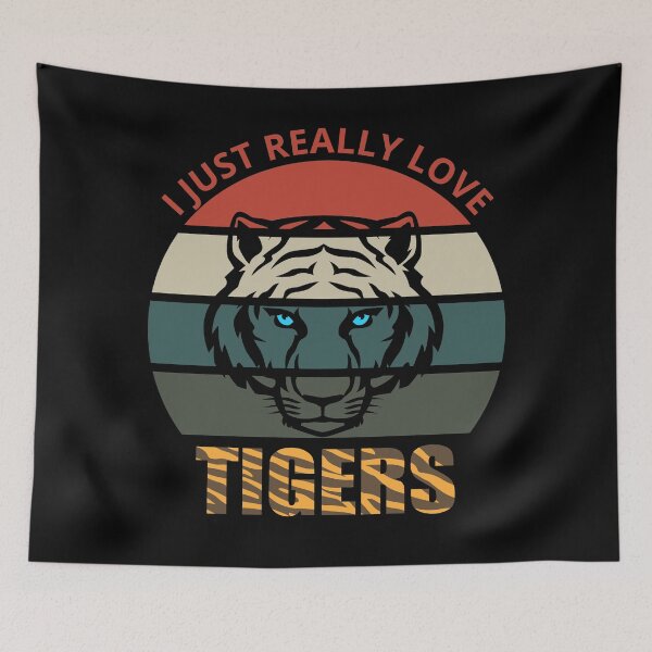 Item preview, I Just Really Love Tigers designed and sold by Cute  Pawz.