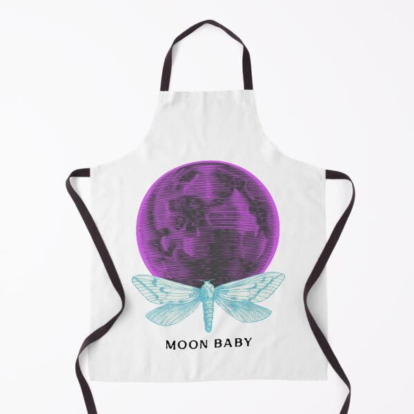 Item preview, Blue Moth Wing Moon Baby designed and sold by fifty-bucks.