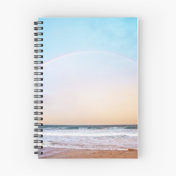 Item preview, Rainbow Over Ocean Beach Sea Summer Colorful designed and sold by WichitaClothing.