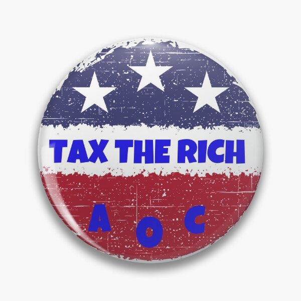 Item preview, AOC, Tax the rich, AOC designed and sold by GulQari.
