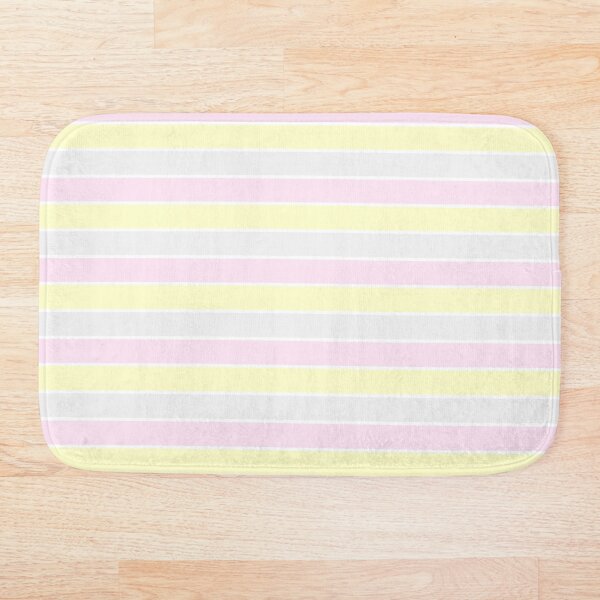 Item preview, Stripes Pink Yellow Grey designed and sold by first-draft.