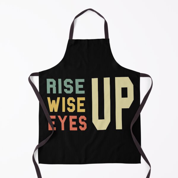 Aperçu de l'œuvre Rise Up Wise Up Eyes Up cadeau de motivation créée et vendue par FreedomTree.