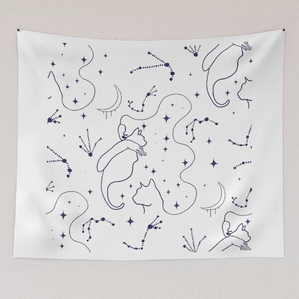 Item preview, Cat lover Lineart bw designed and sold by nikamartinez.