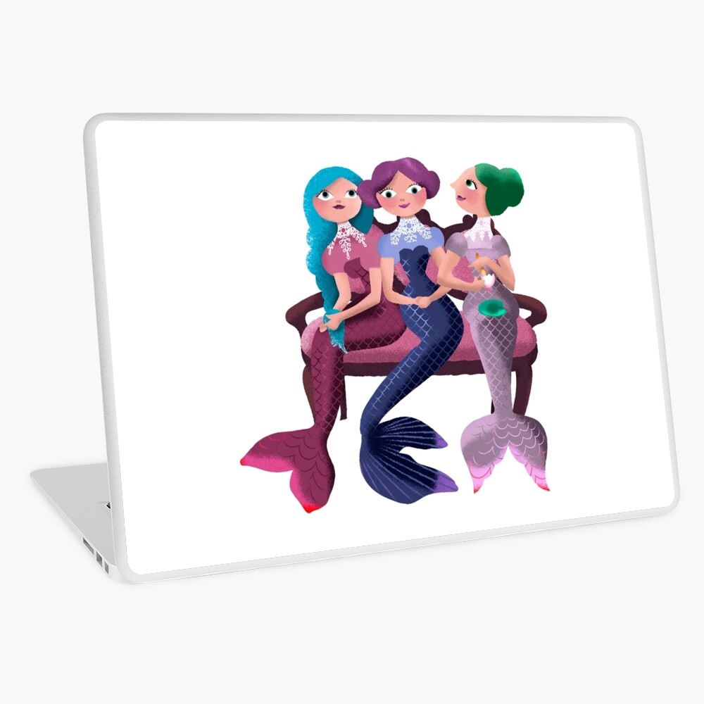 Item preview, Laptop Skin designed and sold by ullamermaid.