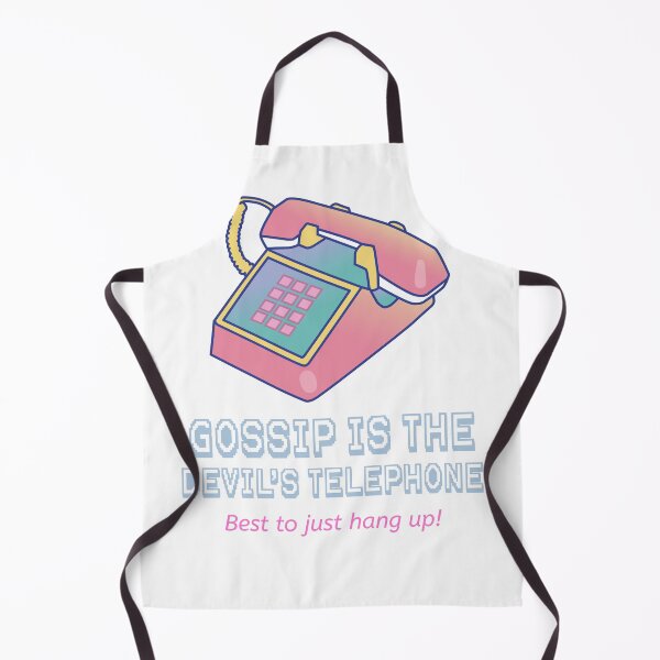Item preview, Gossip is the devil's telephone - best to just hang up! designed and sold by Sophia Fisher.