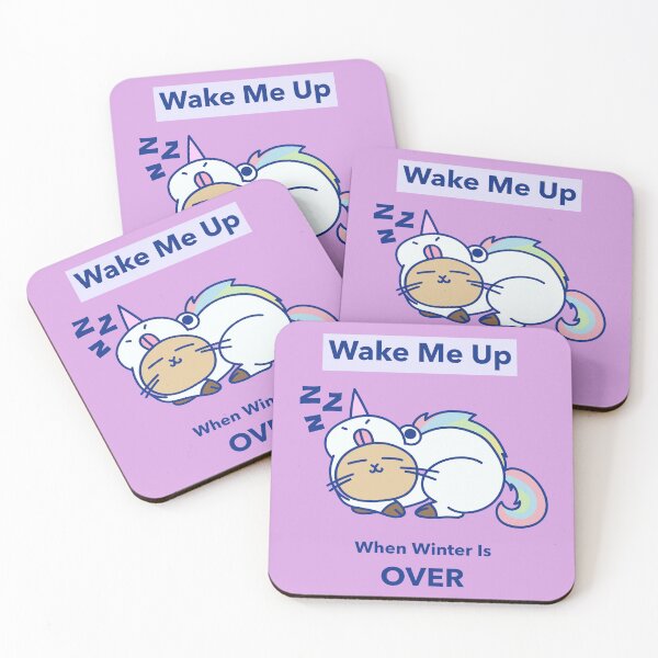 Item preview, Wake Me Up When Winter Is Over designed and sold by Graykat.